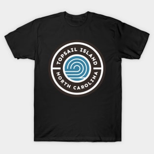 Topsail Island, NC Waves Summer Vacationing T-Shirt